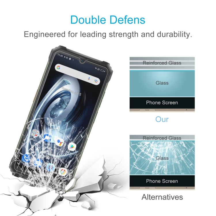 10 PCS For Blackview BV7100 0.26mm 9H 2.5D Tempered Glass Film