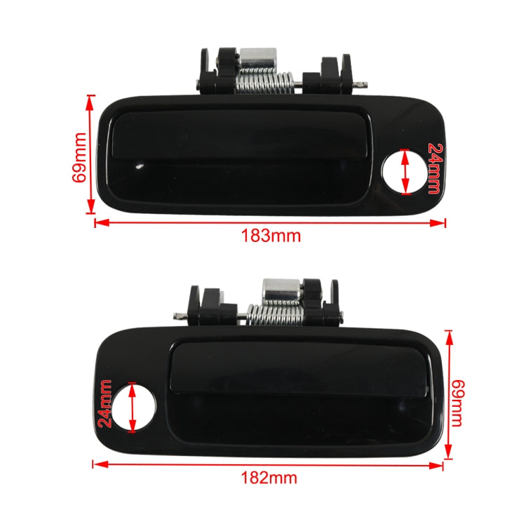 A7770 1 Pair Car Front Outside Door Handle 69210-AA010 for Toyota Camry 1997-2001