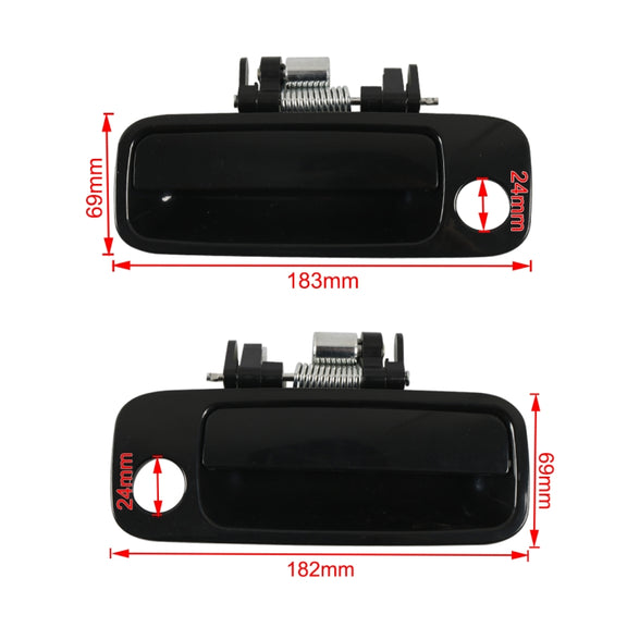 A7770 1 Pair Car Front Outside Door Handle 69210-AA010 for Toyota Camry 1997-2001