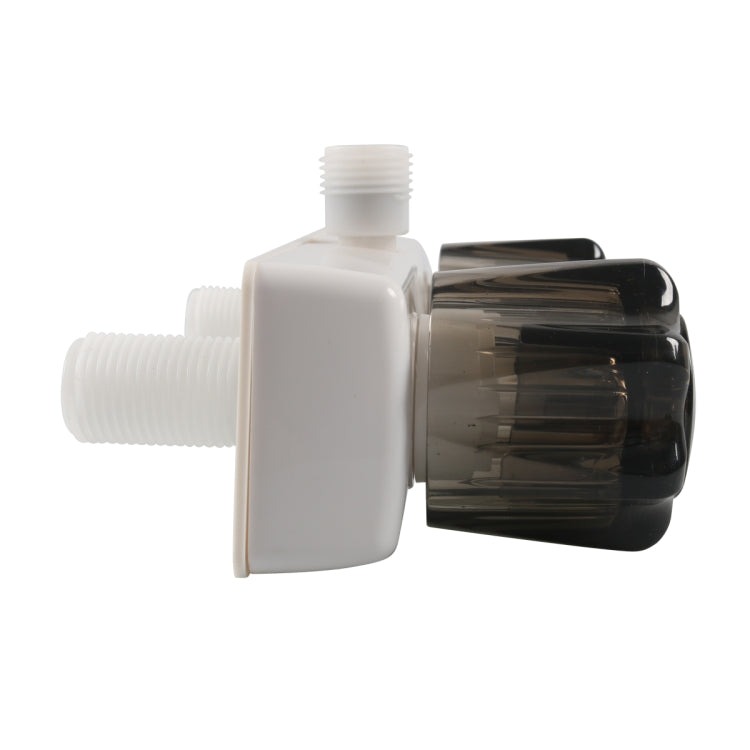 A7616-01 Dual Knob RV Shower Faucet Valve Diverter(Brown)