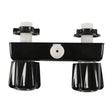 A7616-02 Dual Knob RV Shower Faucet Valve Diverter(Black) - Others by PMC TechLife | Online Shopping South Africa | PMC TechLife | Buy Now Pay Later Mobicred