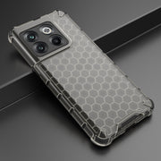 For OnePlus 10T Honeycomb Phone Case(Black)