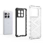For OnePlus 10T Honeycomb Phone Case(Black)