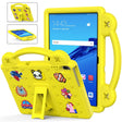 For Huawei MediaPad T5 10.1 Handle Kickstand Children EVA Shockproof Tablet Case(Yellow) - Huawei by PMC TechLife | Online Shopping South Africa | PMC TechLife | Buy Now Pay Later Mobicred