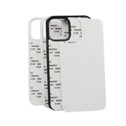For iPhone 14 Pro Max 10 PCS 2D Blank Sublimation Phone Case(Black)