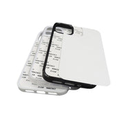 For iPhone 14 Pro Max 10 PCS 2D Blank Sublimation Phone Case(Black)