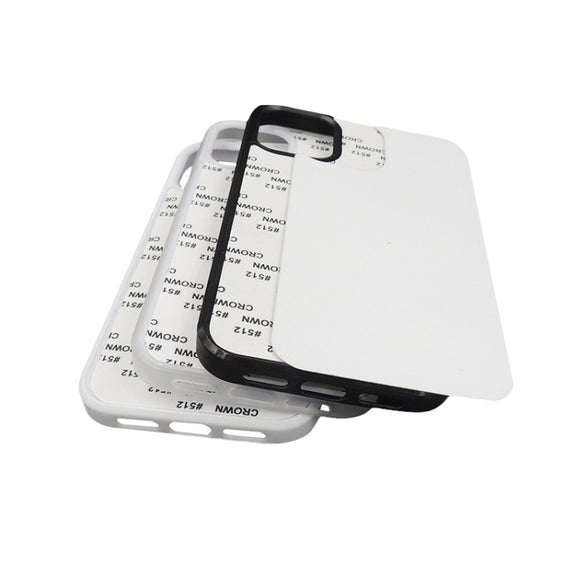 For iPhone 14 Pro Max 10 PCS 2D Blank Sublimation Phone Case(Black)