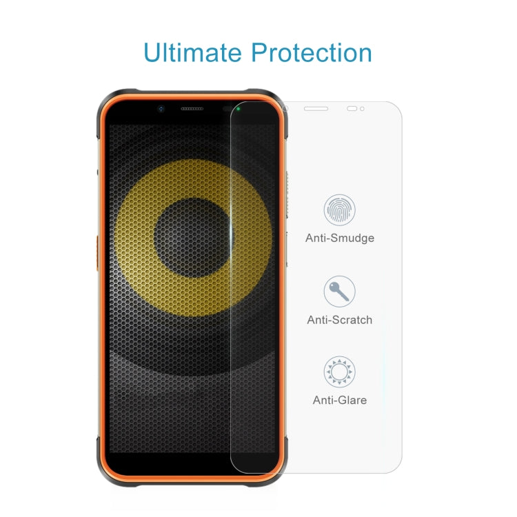 For Ulefone Power Armor 16 Pro 10 PCS 0.26mm 9H 2.5D Tempered Glass Film