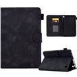 For Amazon Kindle Fire 7 2022 Embossed Smile Flip Tablet Leather Case(Black) - Amazon by PMC TechLife | Online Shopping South Africa | PMC TechLife | Buy Now Pay Later Mobicred