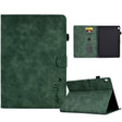 For Lenovo Tab M10 Embossed Smile Flip Tablet Leather Case(Green) - Lenovo by PMC TechLife | Online Shopping South Africa | PMC TechLife | Buy Now Pay Later Mobicred