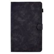 For Lenovo Tab M10 HD Gen 2 Embossed Smile Flip Tablet Leather Case(Black)