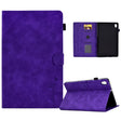 For Lenovo Tab M10 HD Gen 2 Embossed Smile Flip Tablet Leather Case(Purple) - Lenovo by PMC TechLife | Online Shopping South Africa | PMC TechLife | Buy Now Pay Later Mobicred