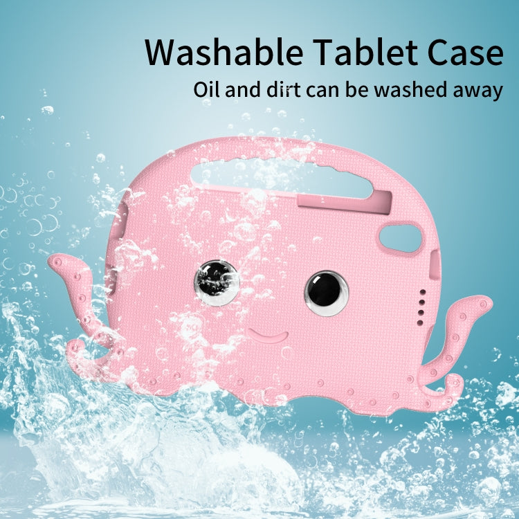 For Lenovo  Tab M8 TB 8505F / 8705N Octopus Style EVA + PC Tablet Case with Strap(Pink)