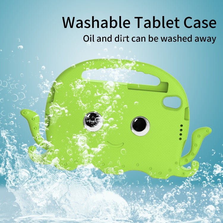 For Lenovo  Tab M8 TB 8505F / 8705N Octopus Style EVA + PC Tablet Case with Strap(Grass Green)