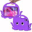 For Lenovo  Tab M8 TB 8505F / 8705N Octopus Style EVA + PC Tablet Case with Strap(Purple) - Lenovo by PMC TechLife | Online Shopping South Africa | PMC TechLife | Buy Now Pay Later Mobicred