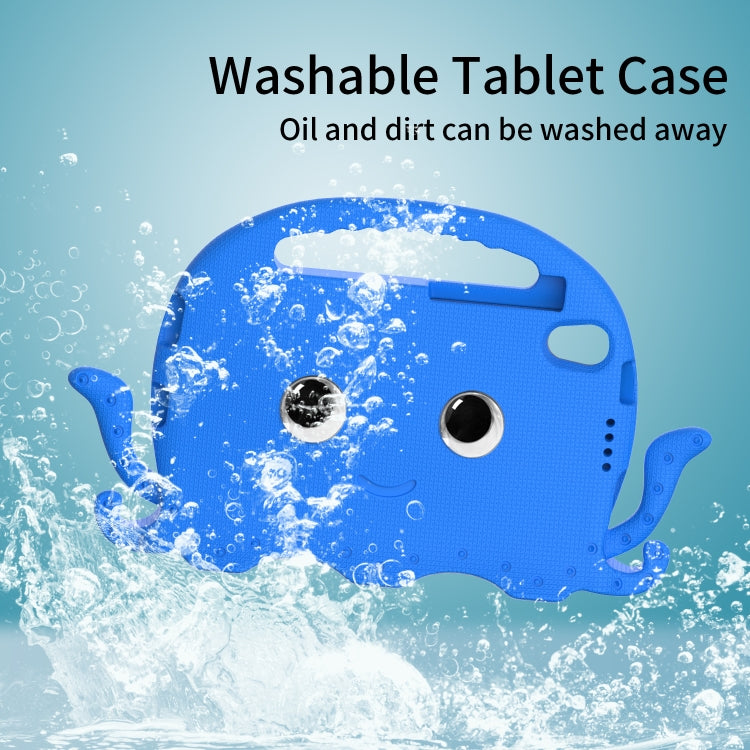 For Lenovo  Tab M8 TB 8505F / 8705N Octopus Style EVA + PC Tablet Case with Strap(Blue)