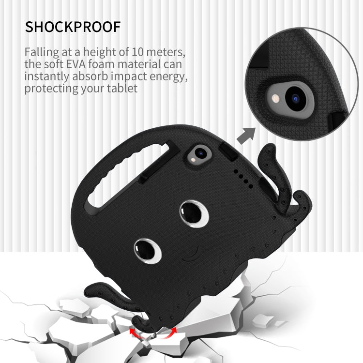 For Lenovo  Tab M8 TB 8505F / 8705N Octopus Style EVA + PC Tablet Case with Strap(Black)