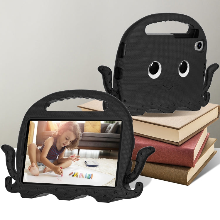 For Lenovo  Tab M8 TB 8505F / 8705N Octopus Style EVA + PC Tablet Case with Strap(Black)