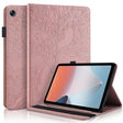 For OPPO Pad Air Life Tree Series Horizontal Flip Leather Tablet Case(Rose Gold) - OPPO by PMC TechLife | Online Shopping South Africa | PMC TechLife | Buy Now Pay Later Mobicred