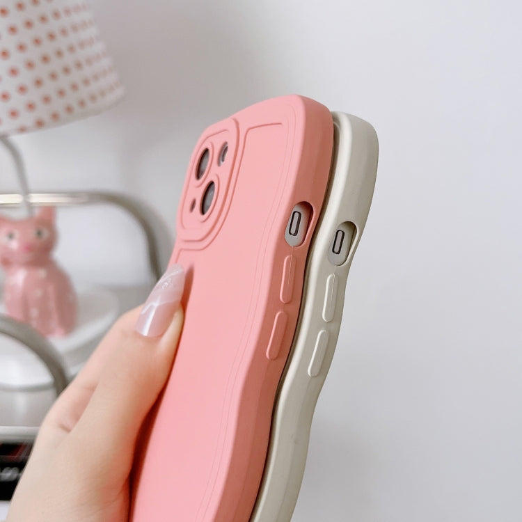 For iPhone 11 Pro Max Wave Edge Silicone Phone Case(Black)