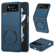 For Samsung Galaxy Z Flip4 Magsafe Magnetic Folding PC Phone Case(Blue) - free shipping - PMC TechLife - Order now!