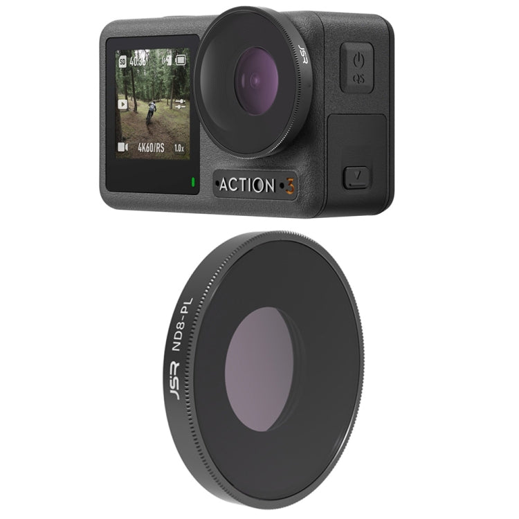JSR LS ND8PL Lens Filter For DJI Osmo Action 3