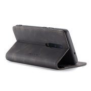For OnePlus 8 CaseMe Multifunctional Horizontal Flip Leather Case, with Card Slot & Holder & Wallet(Black)