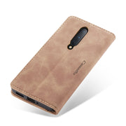For OnePlus 8 CaseMe Multifunctional Horizontal Flip Leather Case, with Card Slot & Holder & Wallet(Brown)