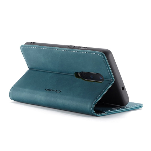 For OnePlus 8 CaseMe Multifunctional Horizontal Flip Leather Case, with Card Slot & Holder & Wallet(Blue)