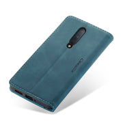 For OnePlus 8 CaseMe Multifunctional Horizontal Flip Leather Case, with Card Slot & Holder & Wallet(Blue)