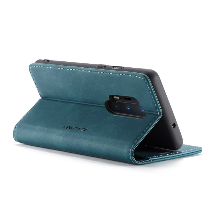 For OnePlus 8 Pro CaseMe Multifunctional Horizontal Flip Leather Case, with Card Slot & Holder & Wallet(Blue)
