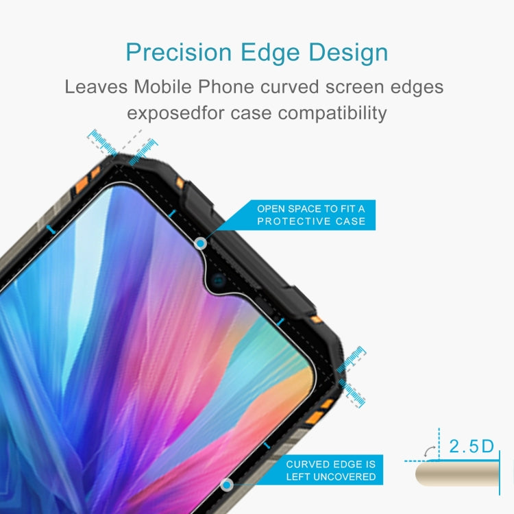 For Doogee S96GT 10pcs 0.26mm 9H 2.5D Tempered Glass Film