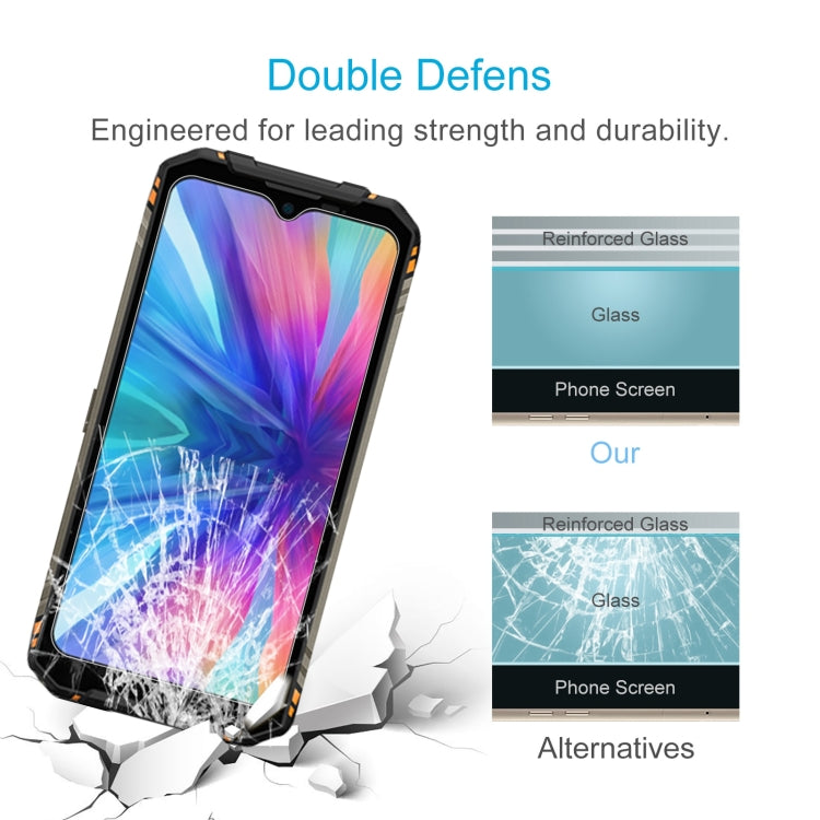 For Doogee S96GT 10pcs 0.26mm 9H 2.5D Tempered Glass Film
