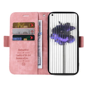 For Nothing Phone 1 BETOPNICE Dual-side Buckle Leather Phone Case(Pink)