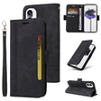 For Nothing Phone 1 BETOPNICE Dual-side Buckle Leather Phone Case(Black) - Nothing Cases by BETOPNICE | Online Shopping South Africa | PMC TechLife | Buy Now Pay Later Mobicred