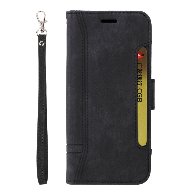 For Nothing Phone 1 BETOPNICE Dual-side Buckle Leather Phone Case(Black)