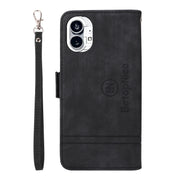 For Nothing Phone 1 BETOPNICE Dual-side Buckle Leather Phone Case(Black)