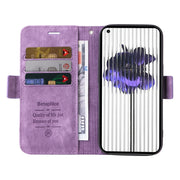 For Nothing Phone 1 BETOPNICE Dual-side Buckle Leather Phone Case(Purple)