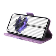 For Nothing Phone 1 BETOPNICE Dual-side Buckle Leather Phone Case(Purple)