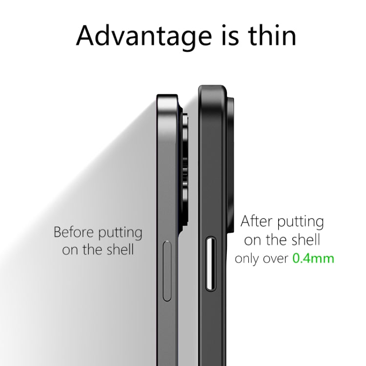 For iPhone 14 Plus wlons Magsafe Carbon Fiber Kevlar TPU Phone Case(Black)