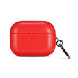 For Apple AirPods 3 PU Leather Wireless Bluetooth Earphone Protective Case(Red) - free shipping - PMC Jewellery - Order now!