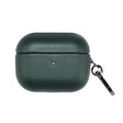 For Apple AirPods 3 PU Leather Wireless Bluetooth Earphone Protective Case(Dark Green) - free shipping - PMC Jewellery - Order now!