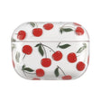 For AirPods Pro 2 Bronzing Fruit Pattern PC Earphone Hard Protective Case(Cherry) - For AirPods Pro 2 by PMC TechLife | Online Shopping South Africa | PMC TechLife