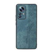 For Xiaomi 12 Pro / 12S Pro AZNS 3D Embossed Skin Feel Phone Case(Dark Green)