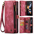 For Samsung Galaxy Z Fold4 CaseMe 008 Detachable Multifunctional Leather Phone Case(Red) - free shipping - PMC Jewellery - Order now!