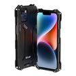 For iPhone 14 Plus R-JUST RJ17 Shockproof Armor Metal Phone Case(Black) - free shipping - PMC TechLife - Order now!