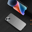 For iPhone 14 Plus R-JUST RJ52 3-Line Style Metal TPU Shockproof Phone Case(Silver) - iPhone 14 Plus Cases by R-JUST | Online Shopping South Africa | PMC TechLife | Buy Now Pay Later Mobicred
