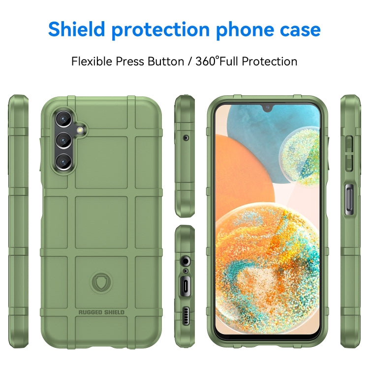 For Samsung Galaxy A14 5G Full Coverage Shockproof TPU Phone Case(Green)