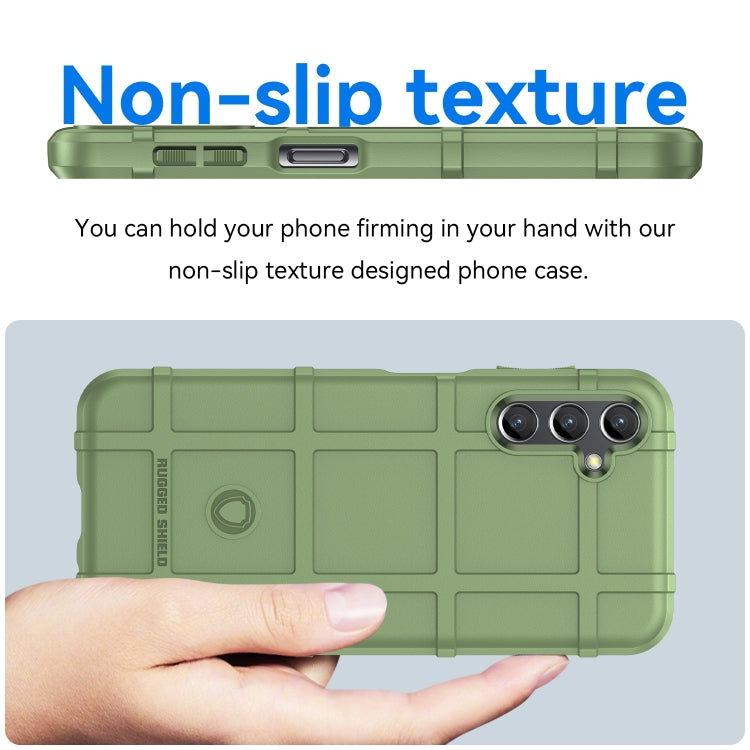 For Samsung Galaxy A14 5G Full Coverage Shockproof TPU Phone Case(Green)