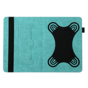 For 8 inch Life Tree Pattern Flip Universal Leather Tablet Case(Blue)